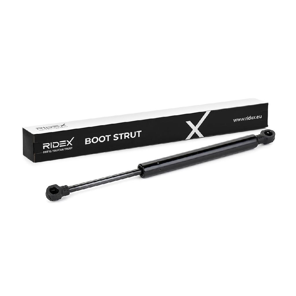 RIDEX 219G0578 Heckklappendämpfer beidseitig Länge:296mm 250N Hub: 95mm für BMW