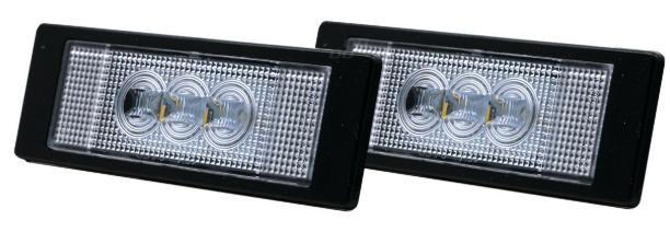 2x AMiO 04565 Kennzeichenbeleuchtung LED für BMW 1 Schrägheck (E87) 1 Schrägheck