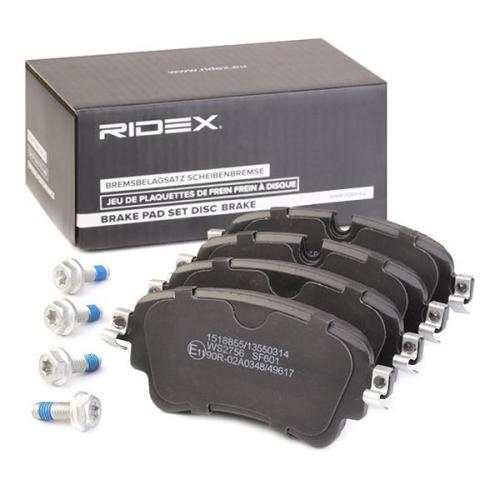 RIDEX Bremsbelagsatz Bremsbeläge Hinten für AUDI A4 B9 Avant (8W5, 8WD) A6 Avant Bild RIDEX Bremsbelagsatz Bremsbeläge Hinten für AUDI A4 B9 Avant (8W5, 8WD) A6 Avant