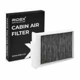 RIDEX 424I0252 Innenraumfilter Pollenfilter Aktivkohlefilter Höhe: 43,5 Breite: