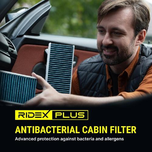 RIDEX PLUS 424I0508P Innenraumfilter Pollenfilter Aktivkohlefilter Höhe: 20 Bild RIDEX PLUS 424I0508P Innenraumfilter Pollenfilter Aktivkohlefilter Höhe: 20