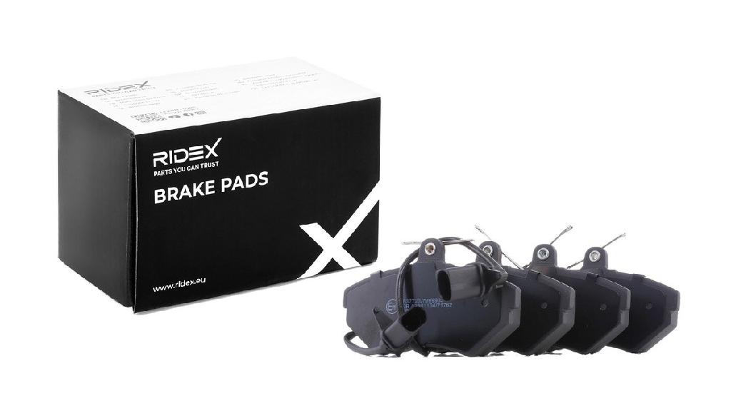 RIDEX Bremsbelagsatz Bremsbeläge Vorne für AUDI A4 Avant (8ED, B7) A4 Avant