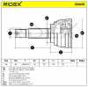 RIDEX 5J0215 Gelenksatz Antriebswelle Achswelle A1 Vorne radseitig 4950528B00 Bild RIDEX 5J0215 Gelenksatz Antriebswelle Achswelle A1 Vorne radseitig 4950528B00
