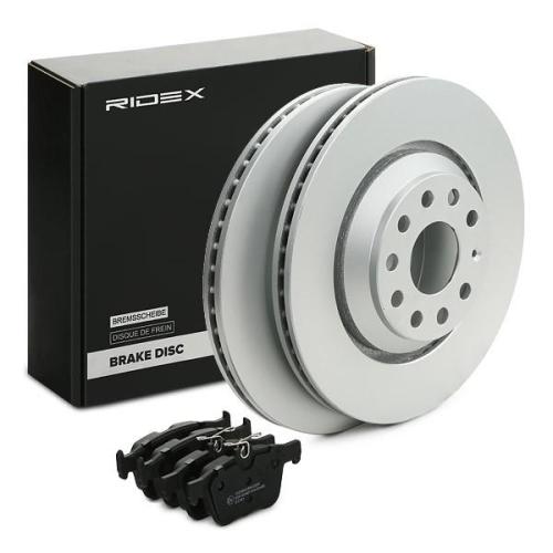 RIDEX Bremsenset Hinten Belüftet Ø310mm - Bremsscheiben und Beläge für VW Bild RIDEX Bremsenset Hinten Belüftet Ø310mm - Bremsscheiben und Beläge für VW