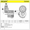RIDEX 310T0059 Spannrolle Keilrippenriemen für OPEL ZAFIRA B (A05) 1340258 Bild RIDEX 310T0059 Spannrolle Keilrippenriemen für OPEL ZAFIRA B (A05) 1340258