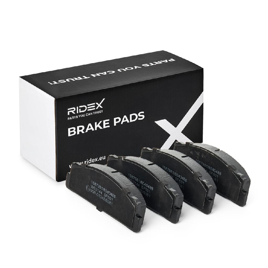 RIDEX Bremsbelagsatz Bremsbeläge Vorne für FIAT Panda Schrägheck (141) X 1/9