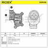 RIDEX 310T0118 Spannrolle Keilrippenriemen für FORD Focus II Schrägheck 1251661 Bild RIDEX 310T0118 Spannrolle Keilrippenriemen für FORD Focus II Schrägheck 1251661