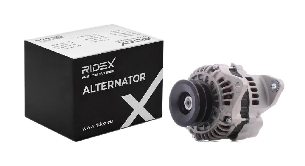 RIDEX 4G0176 Lichtmaschine 90A 12V Drehrichtung im Uhrzeigersinn mit für NISSAN