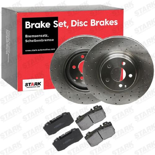 STARK Bremsenset Vorne Ø330mm - Bremsscheiben und Beläge Bild STARK Bremsenset Vorne Ø330mm - Bremsscheiben und Beläge
