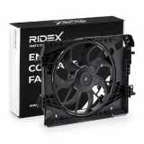 RIDEX 508R0206 Kühlerlüfter Lüfter Motorkühlung mit Kühlerlüfterrahmen (Zarge)