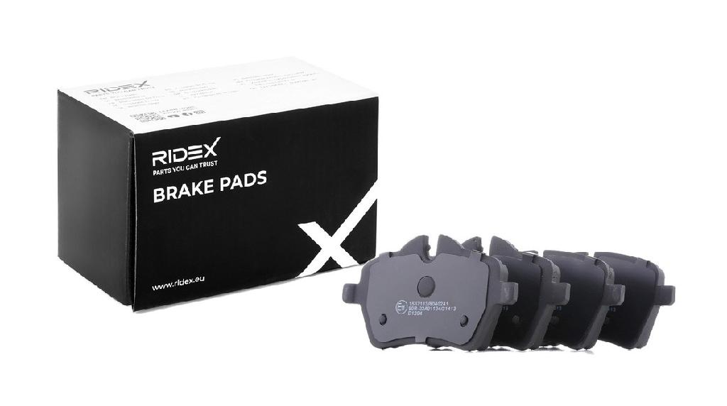 RIDEX Bremsbelagsatz Bremsbeläge Vorne für MINI Schrägheck (R56) Schrägheck