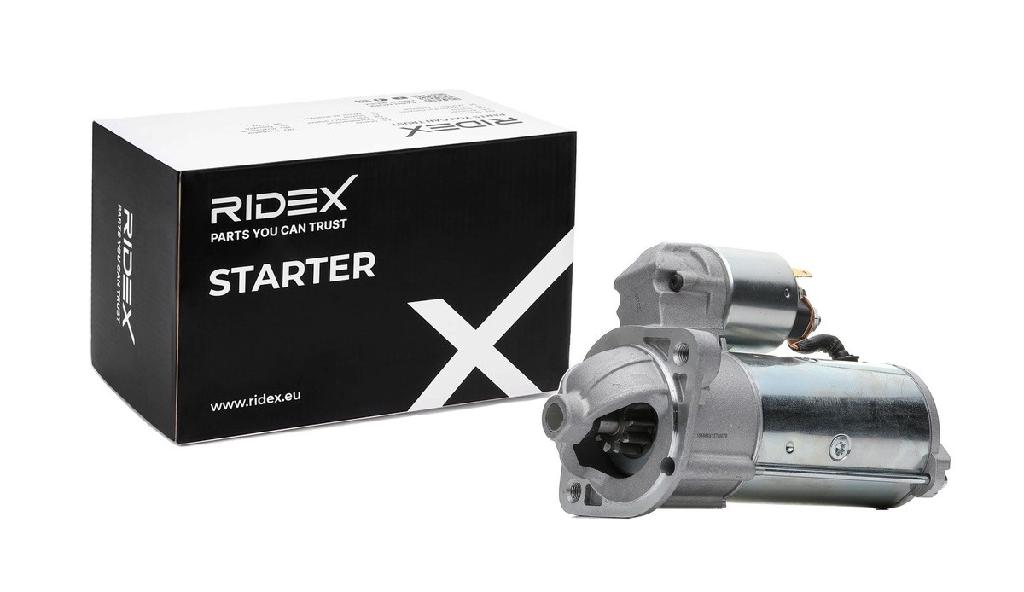 RIDEX Motor Starter/Anlasser 2,0kW für MITSUBISHI PAJERO III (V7W, V6W) L 200