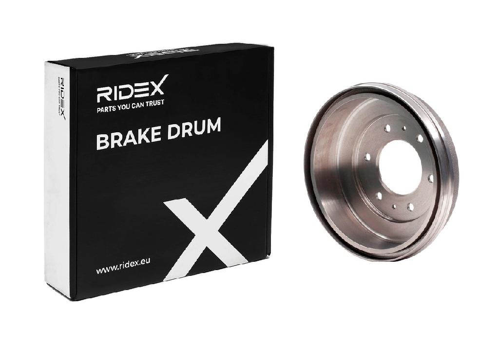 RIDEX 123B0105 2x Bremstrommeln Set Hinten für MITSUBISHI PAJERO II L 200