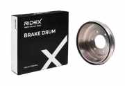 RIDEX 123B0105 2x Bremstrommeln Set Hinten für MITSUBISHI PAJERO II L 200