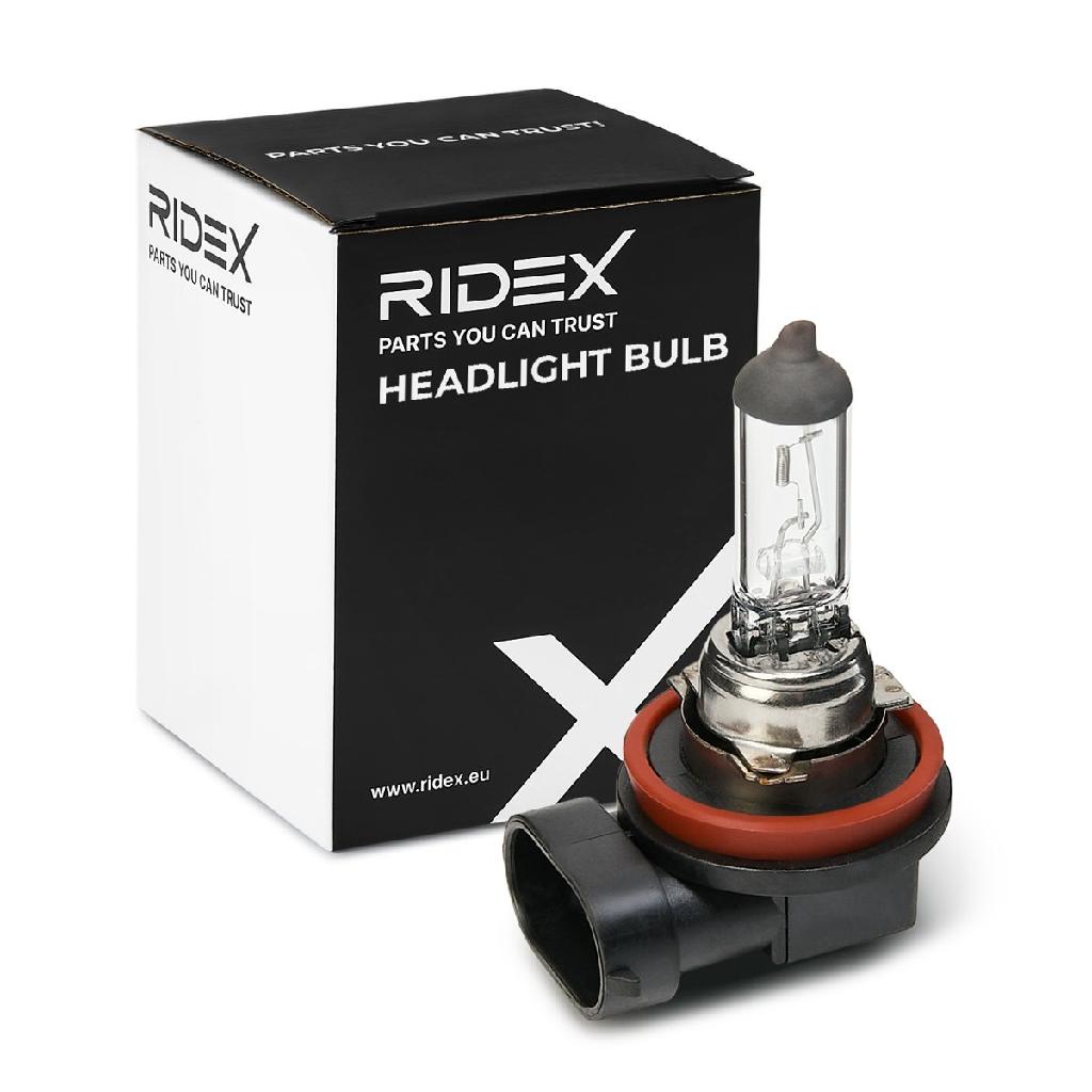 RIDEX H8 Glühlampe Fernscheinwerfer 35W 4300K Fernlicht Halogen Birne 106B0012