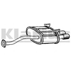 VEGAZ Endschalldämpfer Hinten für HONDA CIVIC VII Hatchback (EU, EP, EV) Bild VEGAZ Endschalldämpfer Hinten für HONDA CIVIC VII Hatchback (EU, EP, EV)