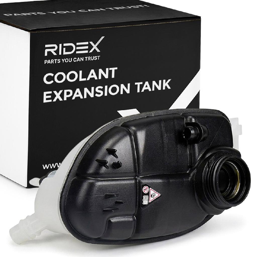 RIDEX 397E0125 Ausgleichsbehälter Kühlmittel ohne Verschlussdeckel 2465000049