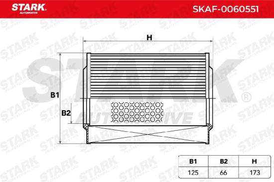 STARK SKAF-0060551 Motor Luftfilter Umluftfilter Filtereinsatz Zentrifuge mit Bild STARK SKAF-0060551 Motor Luftfilter Umluftfilter Filtereinsatz Zentrifuge mit