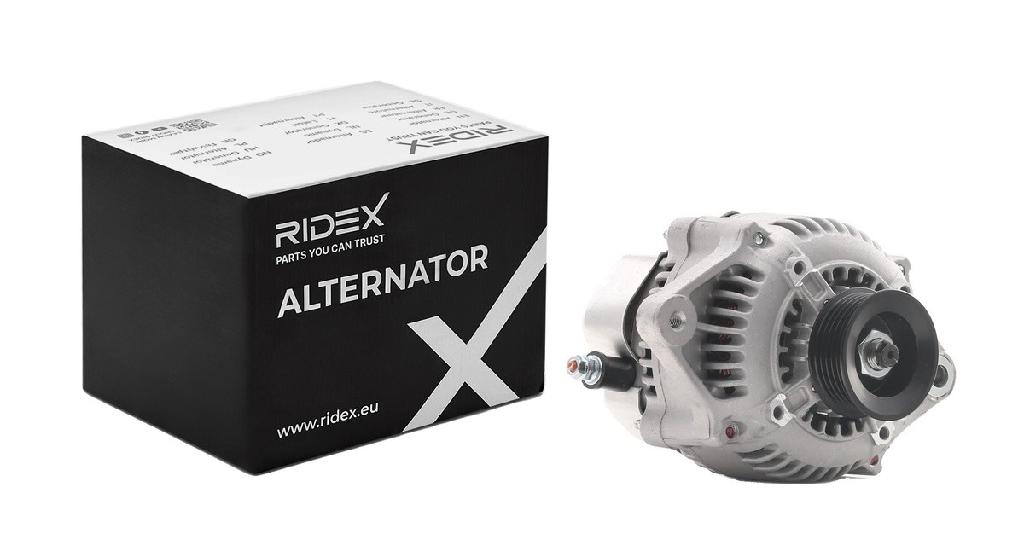 RIDEX 4G0663 Lichtmaschine 80A 12V Drehrichtung im Uhrzeigersinn mit für SUZUKI