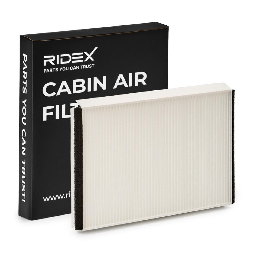 RIDEX 424I0075 Innenraumfilter Pollenfilter Höhe: 30 Breite: 167 Länge: 258