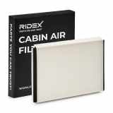 RIDEX 424I0075 Innenraumfilter Pollenfilter Höhe: 30 Breite: 167 Länge: 258