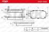 STARK Bremsbelagsatz Bremsbeläge Hinten für OPEL ZAFIRA B (A05) Meriva A (X03) Bild STARK Bremsbelagsatz Bremsbeläge Hinten für OPEL ZAFIRA B (A05) Meriva A (X03)