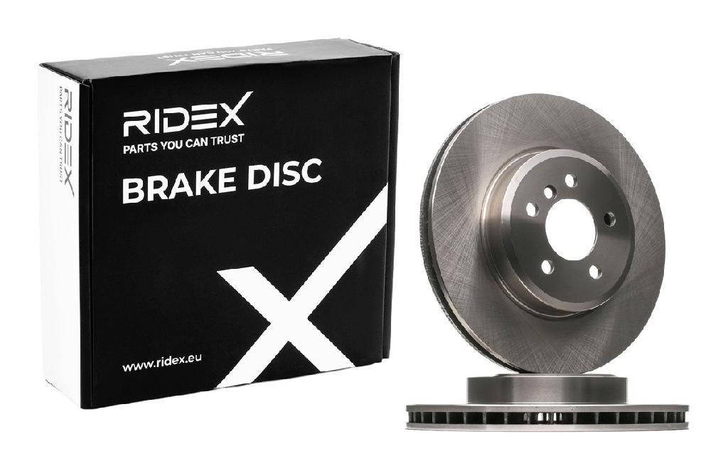 RIDEX 82B0722 2x Bremsscheiben Vorne Ø348mm Belüftet für BMW 5 Touring