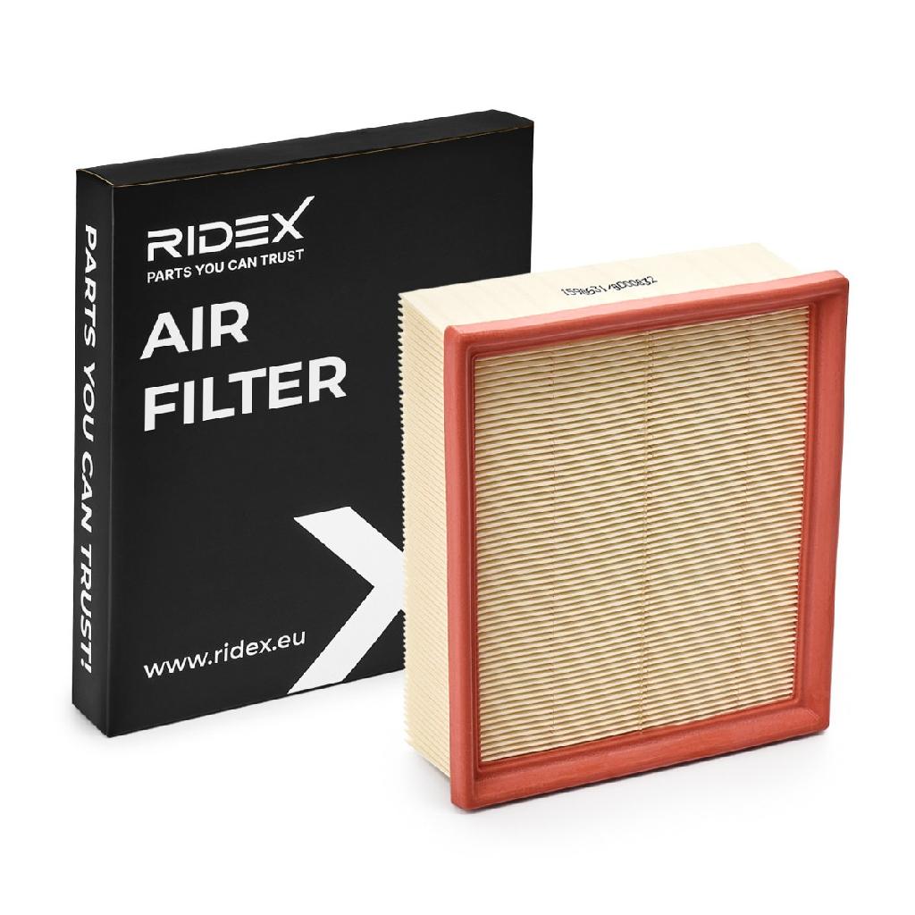 RIDEX 8A0124 Motor Luftfilter RechtEckig Umluftfilter Filtereinsatz für OPEL