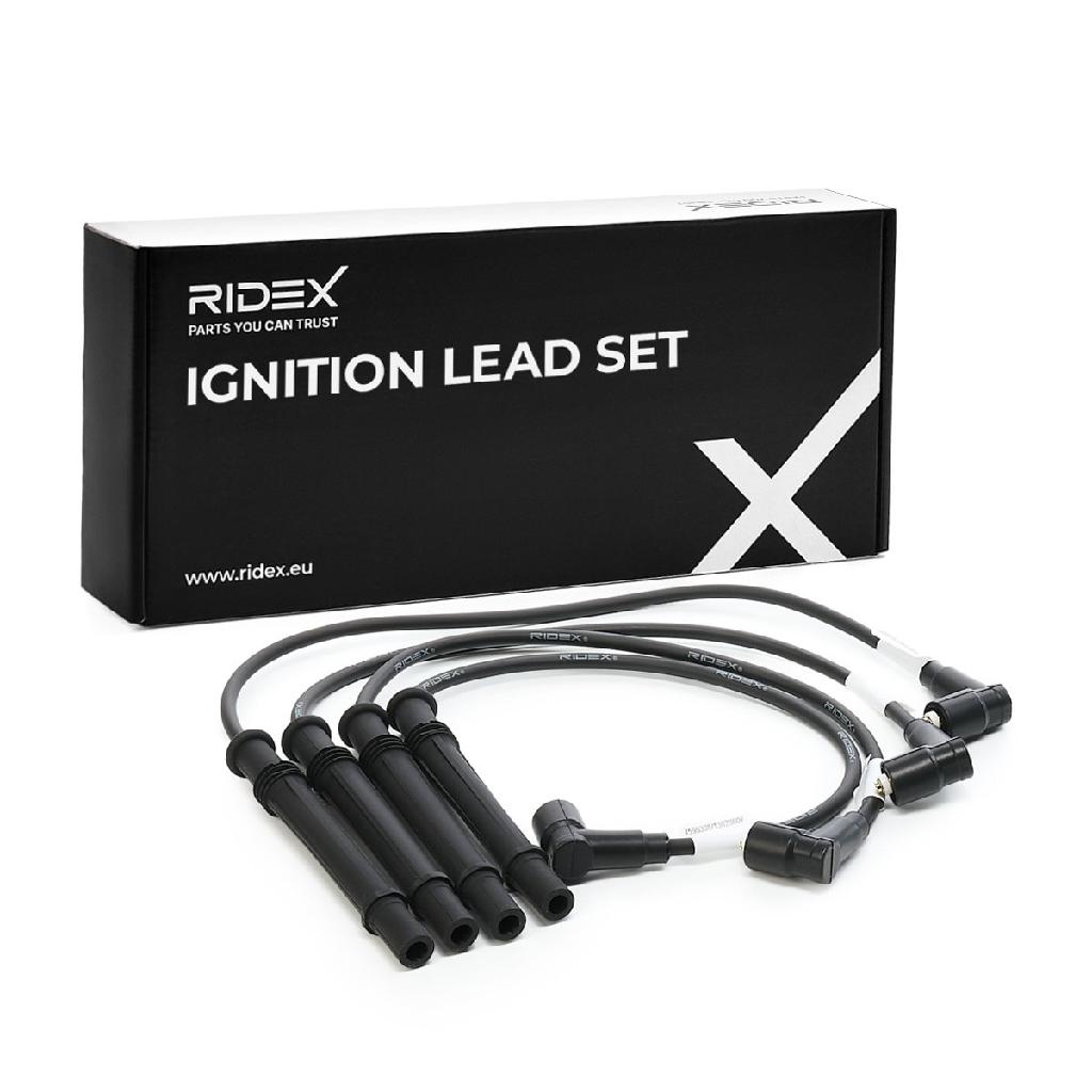 RIDEX 685I0019 Zündleitungssatz Zündkabelsatz für RENAULT Clio 1II Schrägheck
