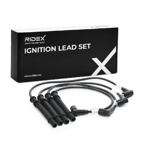 RIDEX 685I0019 Zündleitungssatz Zündkabelsatz für RENAULT Clio 1II Schrägheck Bild RIDEX 685I0019 Zündleitungssatz Zündkabelsatz für RENAULT Clio 1II Schrägheck