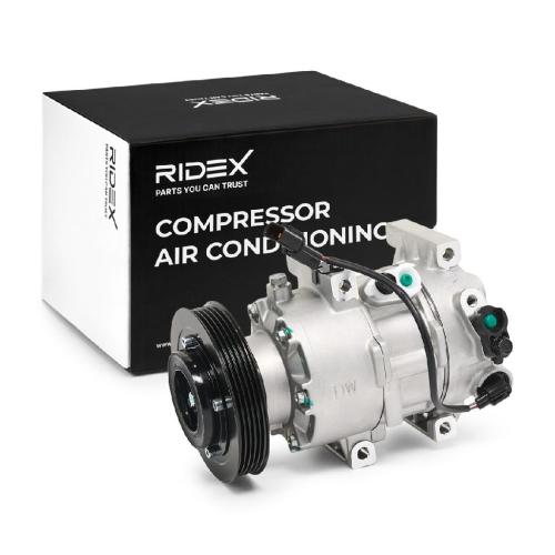 RIDEX A/C Kompressor für Klimaanlage Klimakompressor mit ID: DVE13 Kältemittel: Bild RIDEX A/C Kompressor für Klimaanlage Klimakompressor mit ID: DVE13 Kältemittel: