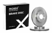 RIDEX 82B0359 2x Bremsscheiben Vorne Ø256mm Belüftet für HYUNDAI i20