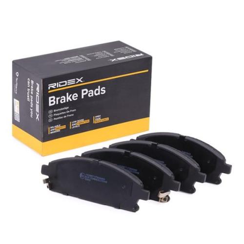 RIDEX Bremsbelagsatz Bremsbeläge Vorne für NISSAN X-TRAIL (T30) für ACURA MDX Bild RIDEX Bremsbelagsatz Bremsbeläge Vorne für NISSAN X-TRAIL (T30) für ACURA MDX