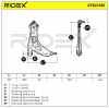 RIDEX 273C1061 Lenker Radaufhängung Querlenker Front rechts für VW POLO (9N) Bild RIDEX 273C1061 Lenker Radaufhängung Querlenker Front rechts für VW POLO (9N)