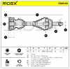 RIDEX Antriebswelle Achswelle Vorderachse/Vorne links für VW Golf 1II (1H1) Bild RIDEX Antriebswelle Achswelle Vorderachse/Vorne links für VW Golf 1II (1H1)