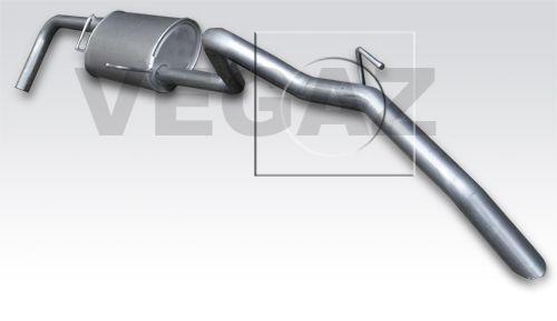 VEGAZ Endschalldämpfer Hinten für NISSAN NP300 Navara Pickup (D40) Bild VEGAZ Endschalldämpfer Hinten für NISSAN NP300 Navara Pickup (D40)