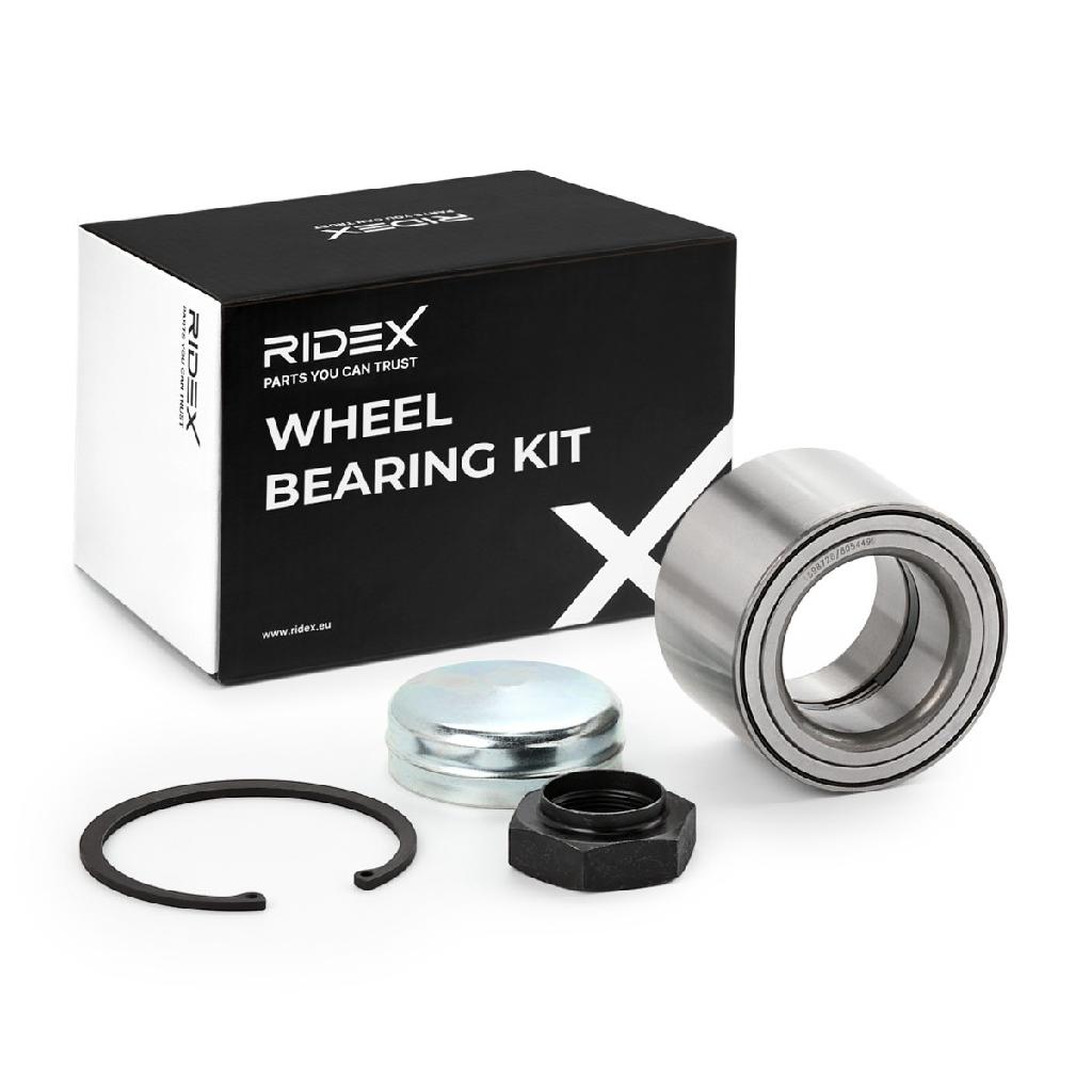 RIDEX 654W0438 Radlagersatz pro 1 Rad Vorne links rechts passend für PEUGEOT