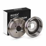 RIDEX 123B0032 2x Bremstrommeln Set Hinten InnenØ200,0mm InnenØ200mm für VW