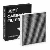 RIDEX 424I0076 Innenraumfilter Pollenfilter Aktivkohlefilter Höhe: 31 Breite: