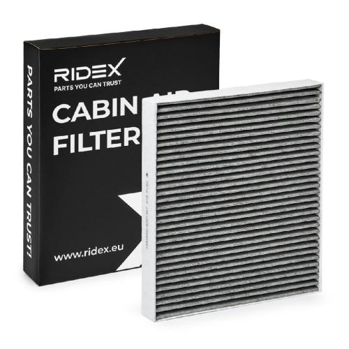 RIDEX 424I0076 Innenraumfilter Pollenfilter Aktivkohlefilter Höhe: 31 Breite: Bild RIDEX 424I0076 Innenraumfilter Pollenfilter Aktivkohlefilter Höhe: 31 Breite: