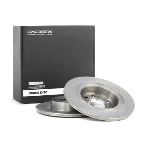 RIDEX 82B0106 2x Bremsscheiben Hinten Ø278mm voll für OPEL Vectra C Caravan Bild RIDEX 82B0106 2x Bremsscheiben Hinten Ø278mm voll für OPEL Vectra C Caravan