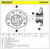 RIDEX 1180S0057 Federbeinstützlager ohne Wälzlager Vorne beidseitig für VW Bild RIDEX 1180S0057 Federbeinstützlager ohne Wälzlager Vorne beidseitig für VW