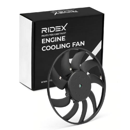 RIDEX 508R0074 Kühlerlüfter Lüfter Motorkühlung ohne Kühlerlüfterrahmen (Zarge) Bild RIDEX 508R0074 Kühlerlüfter Lüfter Motorkühlung ohne Kühlerlüfterrahmen (Zarge)