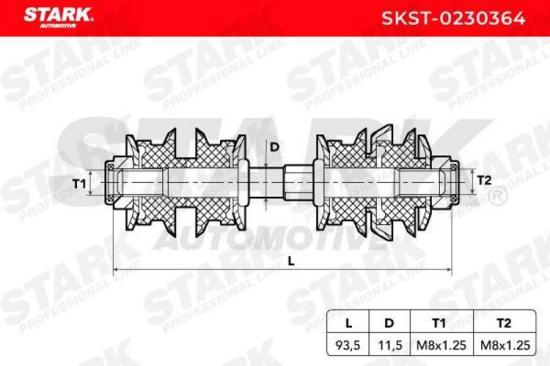 STARK 1x Koppelstange Stabilisator Vorne beidseitig für TOYOTA AYGO (WNB1, KGB1) Bild STARK 1x Koppelstange Stabilisator Vorne beidseitig für TOYOTA AYGO (WNB1, KGB1)