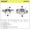 RIDEX 1180S0078 Federbeinstützlager ohne Lager Hinten für VW Golf 1V Schrägheck Bild RIDEX 1180S0078 Federbeinstützlager ohne Lager Hinten für VW Golf 1V Schrägheck