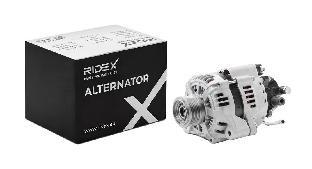RIDEX 4G0014 Lichtmaschine 120A 14V Drehrichtung im Uhrzeigersinn mit 3730027010