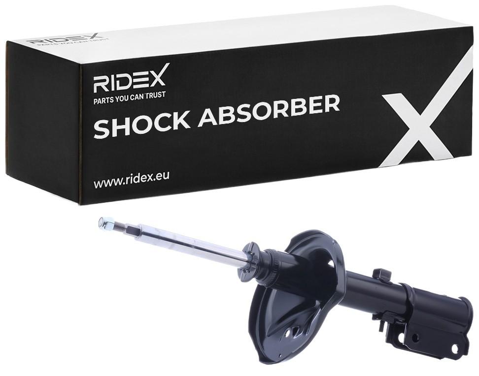 RIDEX 854S0978 2x Stoßdämpfer Federbein Gasdruck Vorne für MITSUBISHI 1028386