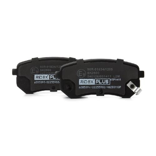 RIDEX PLUS Bremsbelagsatz Bremsbeläge Hinten für HYUNDAI i10 (PA) für KIA Bild RIDEX PLUS Bremsbelagsatz Bremsbeläge Hinten für HYUNDAI i10 (PA) für KIA
