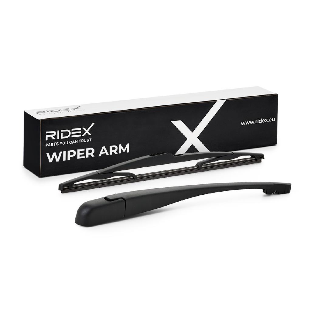 RIDEX Wischerarm Scheibenwischerarm 301W0065 hinten mit Wischblatt für CITROËN