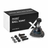 RIDEX 2462S0227 Traggelenk Führungsgelenk Vorne für FIAT 124 Spider (124)